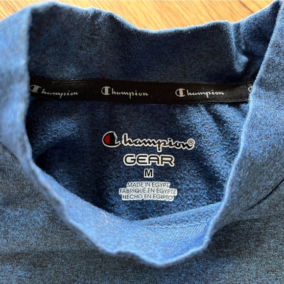 Champion Gear Cold Weather Compression Mock Neck Long Sleeve Shirt Boys Size M - Picture 4 of 4